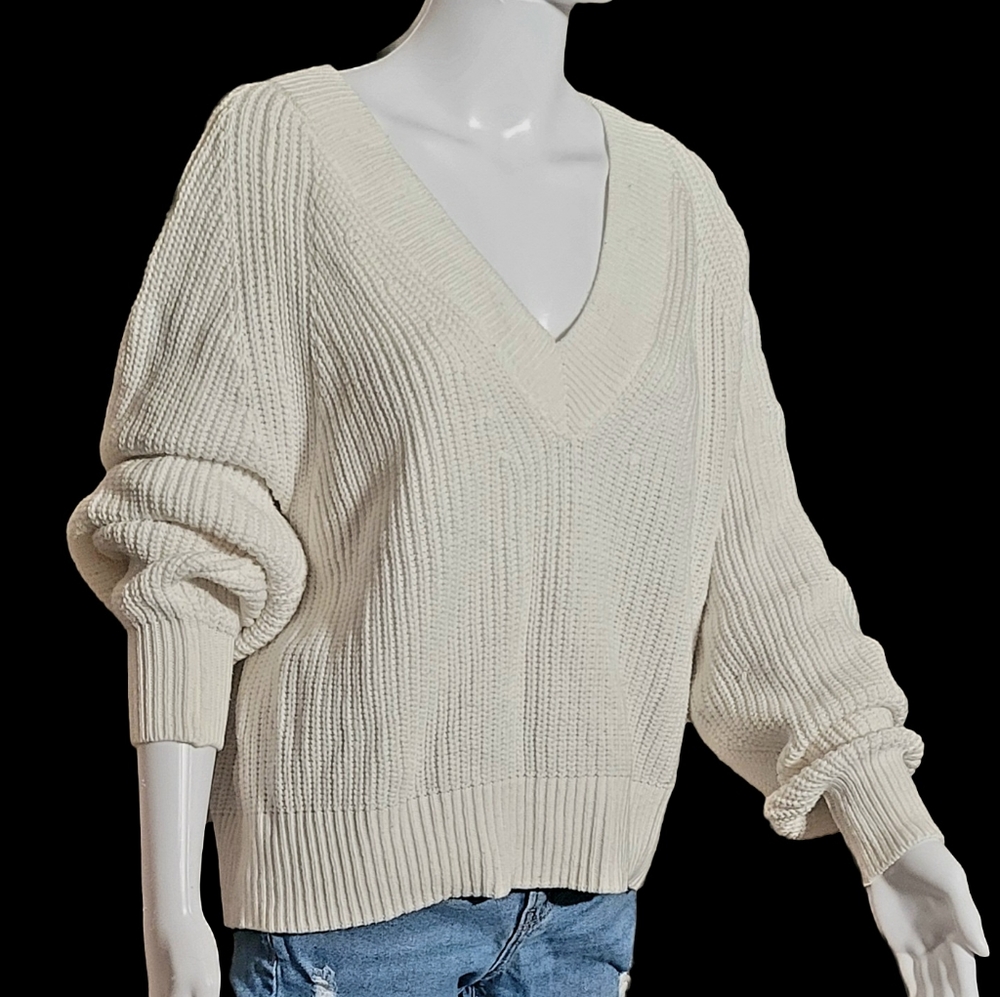 Neutral Slouchy Sweater